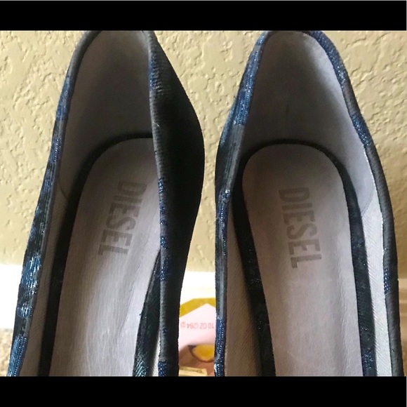 Hard to find Diesel Ashly platform heels 👠 size 8 like new - Picture 5 of 7